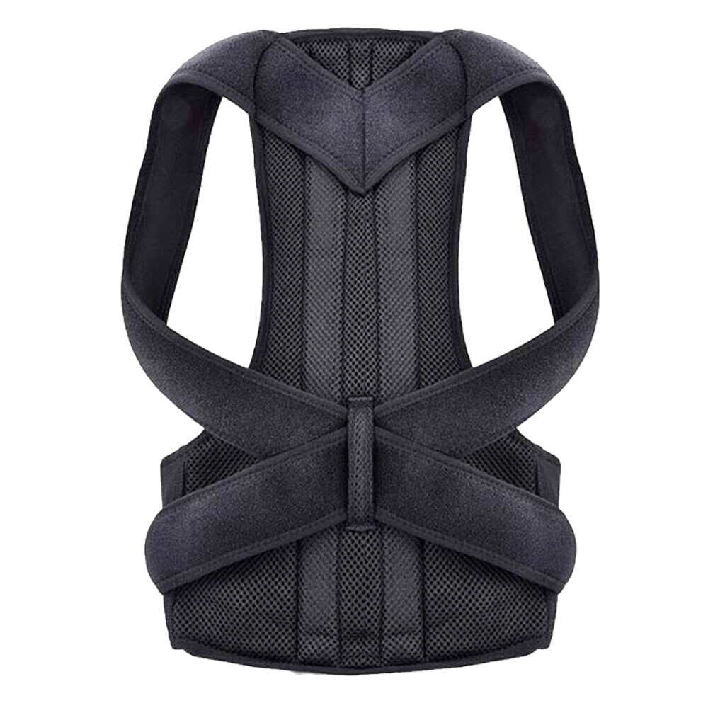 Adjustable Posture Corrector Low Back Support Shoulder Brace Belt For offers enhanced support and comfort for better posture.